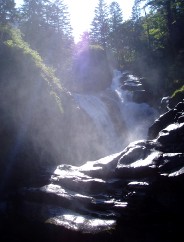 Magie et Beaut de la Nature au Pont d'Espagne ! Cascade du Cerisey l'aprs-midi.